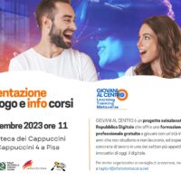 Pisa, 26/09/2023 presentazione di Giovani al Centro